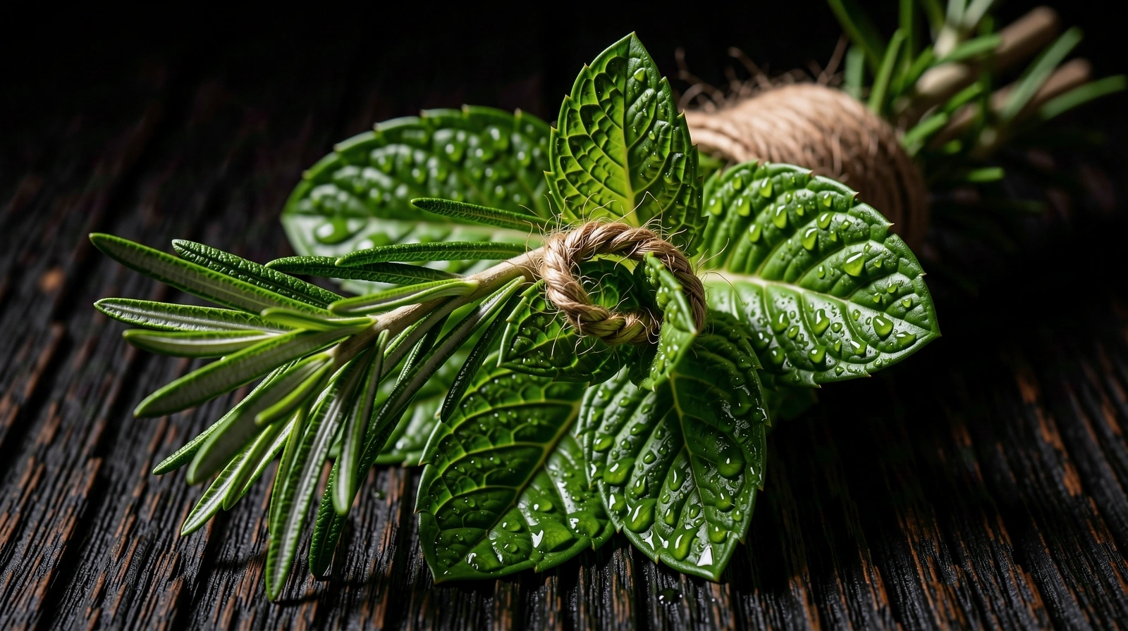 Frische Kräuter als Symbol für Vitalität